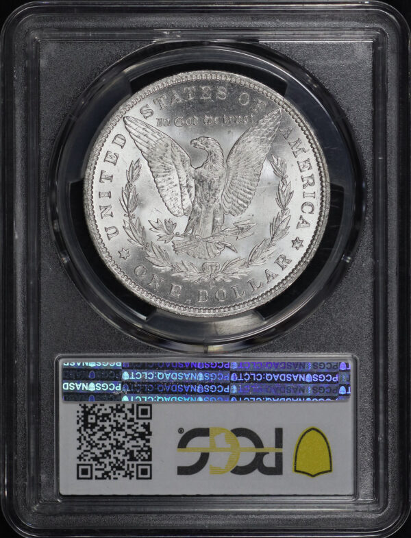 Reverse of this 1887-O Morgan Dollar PCGS MS-64 CAC