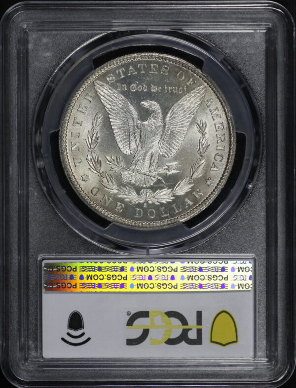 Reverse of this 1887-S Morgan Dollar PCGS MS-61