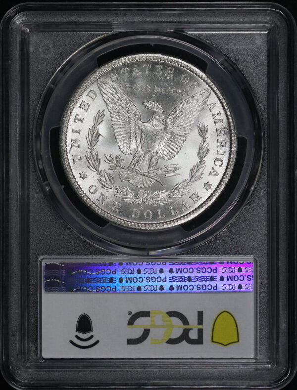 Reverse of this 1887-S Morgan Dollar PCGS MS-62