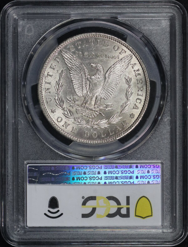 Reverse of this 1887-S Morgan Dollar PCGS MS-62