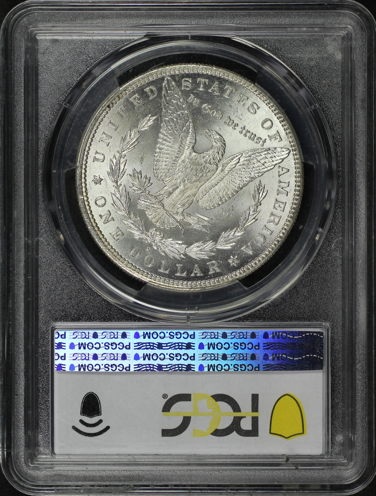 Reverse of this 1887-S Morgan Dollar PCGS MS-63