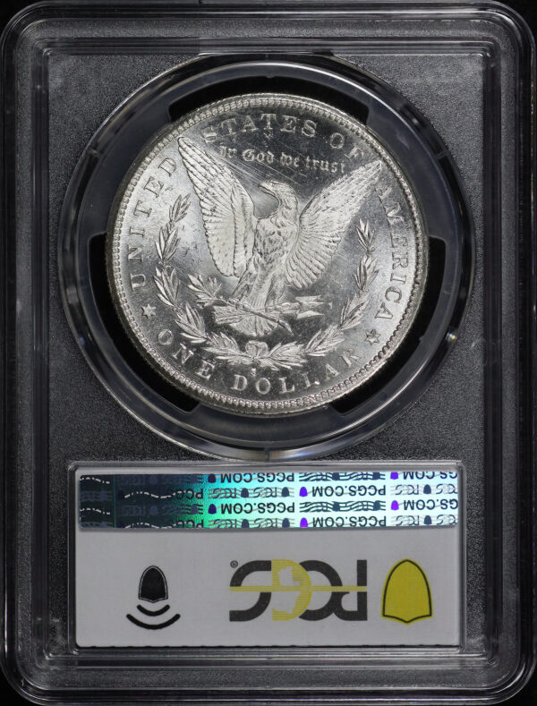 Reverse of this 1887-S Morgan Dollar PCGS MS-63