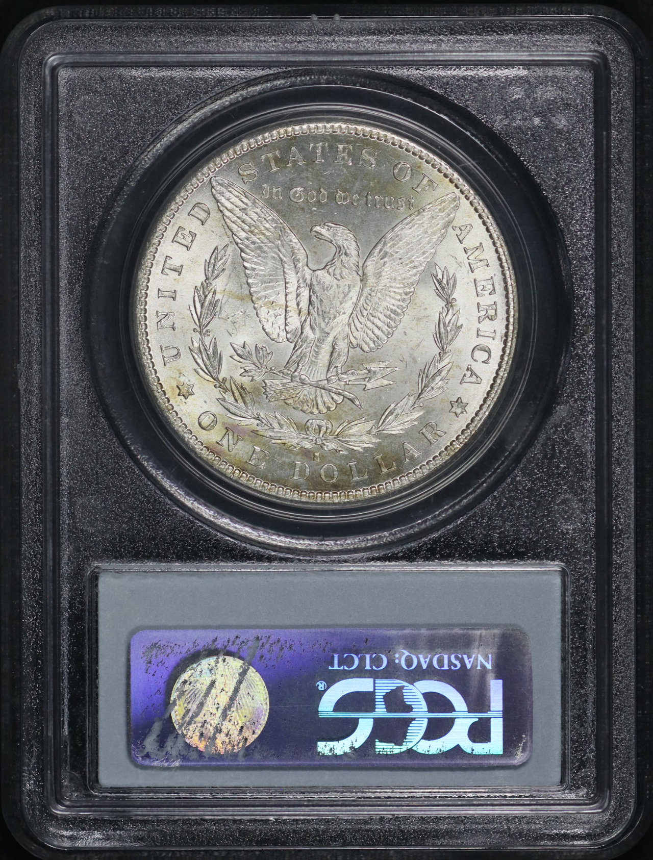 Reverse of this 1887-S Morgan Dollar PCGS MS-64
