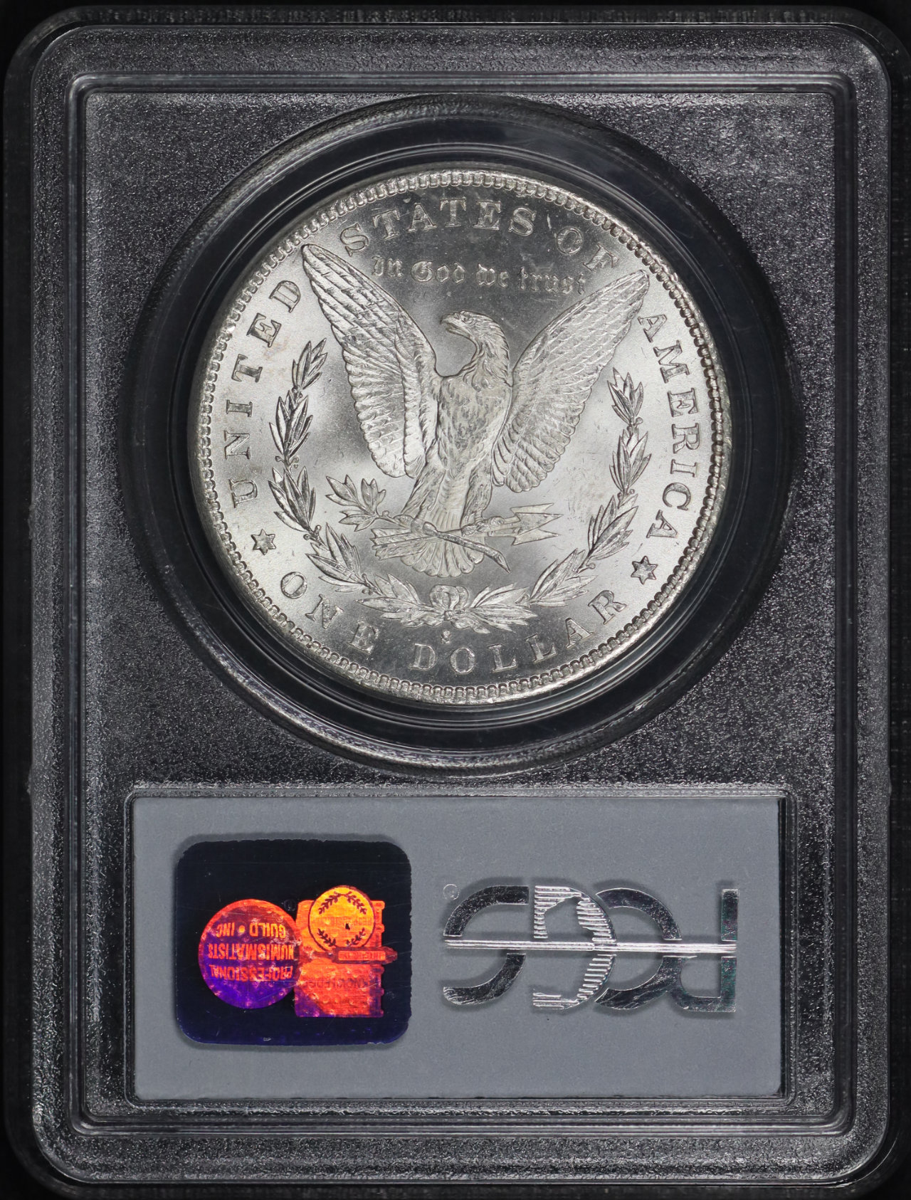 Reverse of this 1887-S Morgan Dollar PCGS MS-64