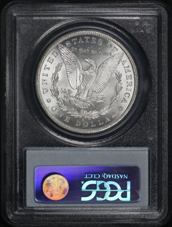 Reverse of this 1887-S Morgan Dollar PCGS MS-65