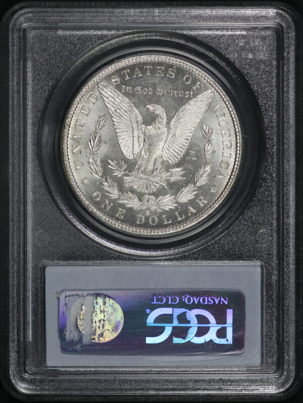 Reverse of this 1887-S Morgan Dollar PCGS MS-65