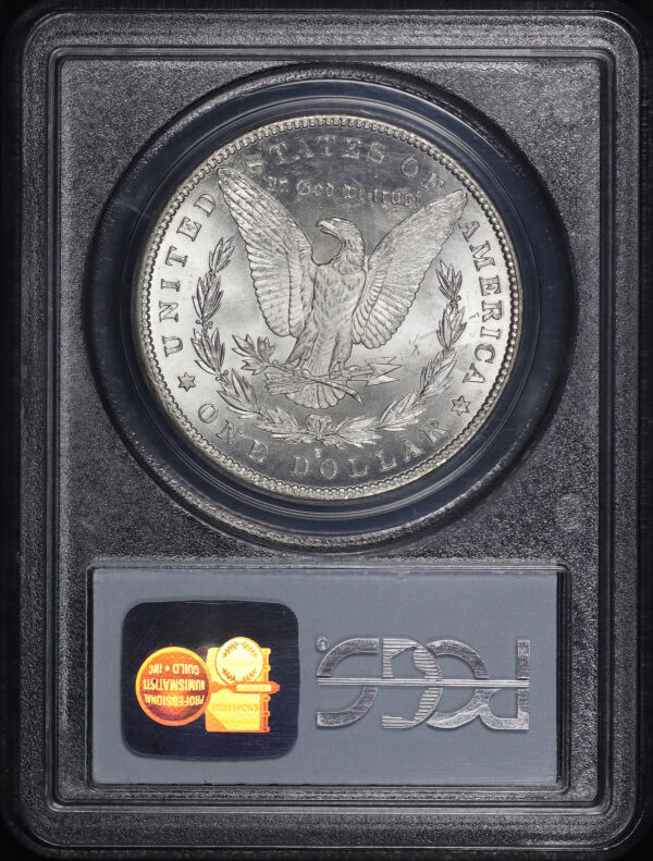Reverse of this 1887-S Morgan Dollar PCGS MS-65