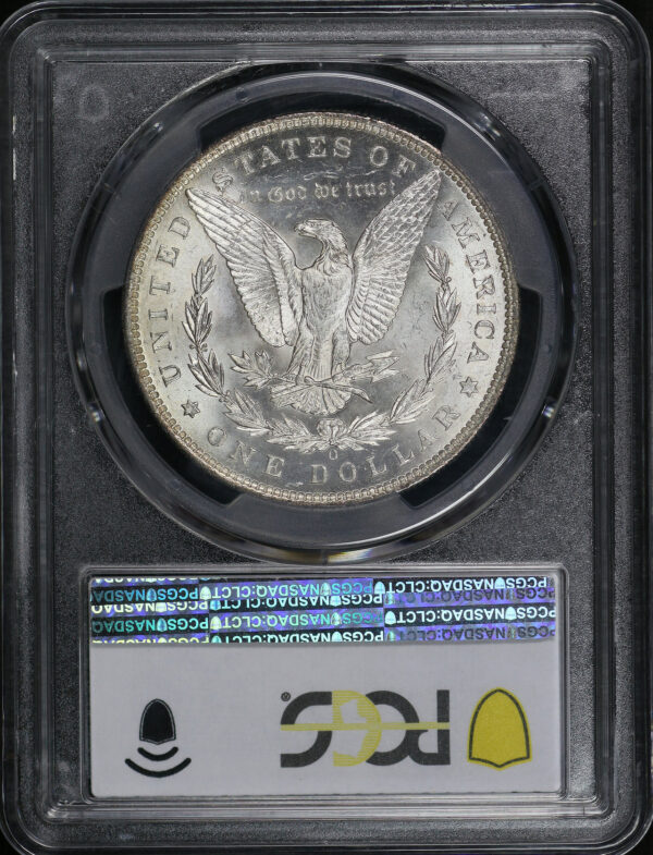 Reverse of this 1888-O Morgan Dollar PCGS MS-63
