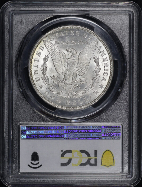Reverse of this 1889 Morgan Dollar PCGS MS-63