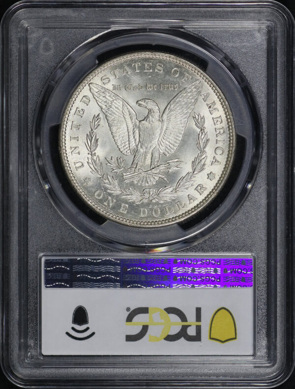 Reverse of this 1889 Morgan Dollar PCGS MS-63