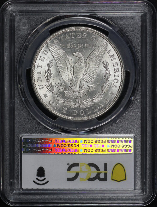 Reverse of this 1889 Morgan Dollar PCGS MS-64