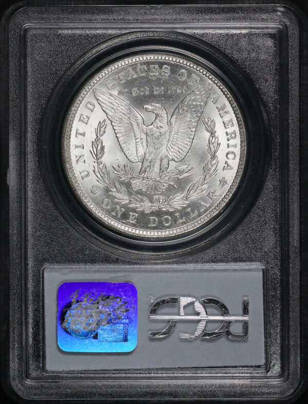 Reverse of this 1889 Morgan Dollar PCGS MS-64