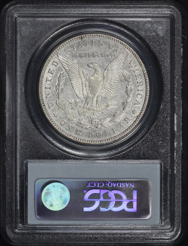 Reverse of this 1889-CC Morgan Dollar PCGS XF-45