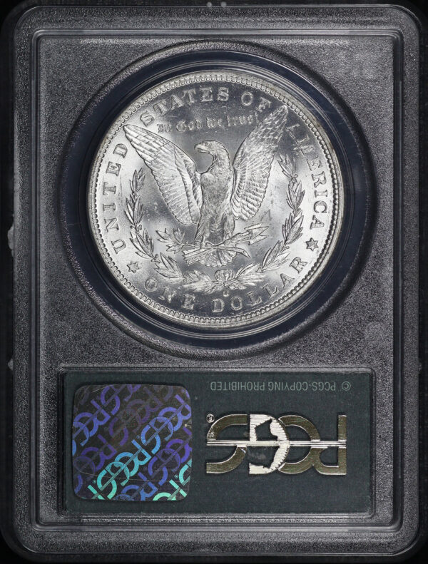 Reverse of this 1889-O Morgan Dollar PCGS MS-62 Old Green Holder