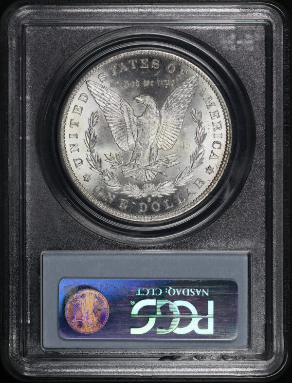 Reverse of this 1889-S Morgan Dollar PCGS MS-63