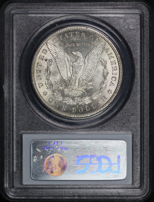 Reverse of this 1889-S Morgan Dollar PCGS MS-63