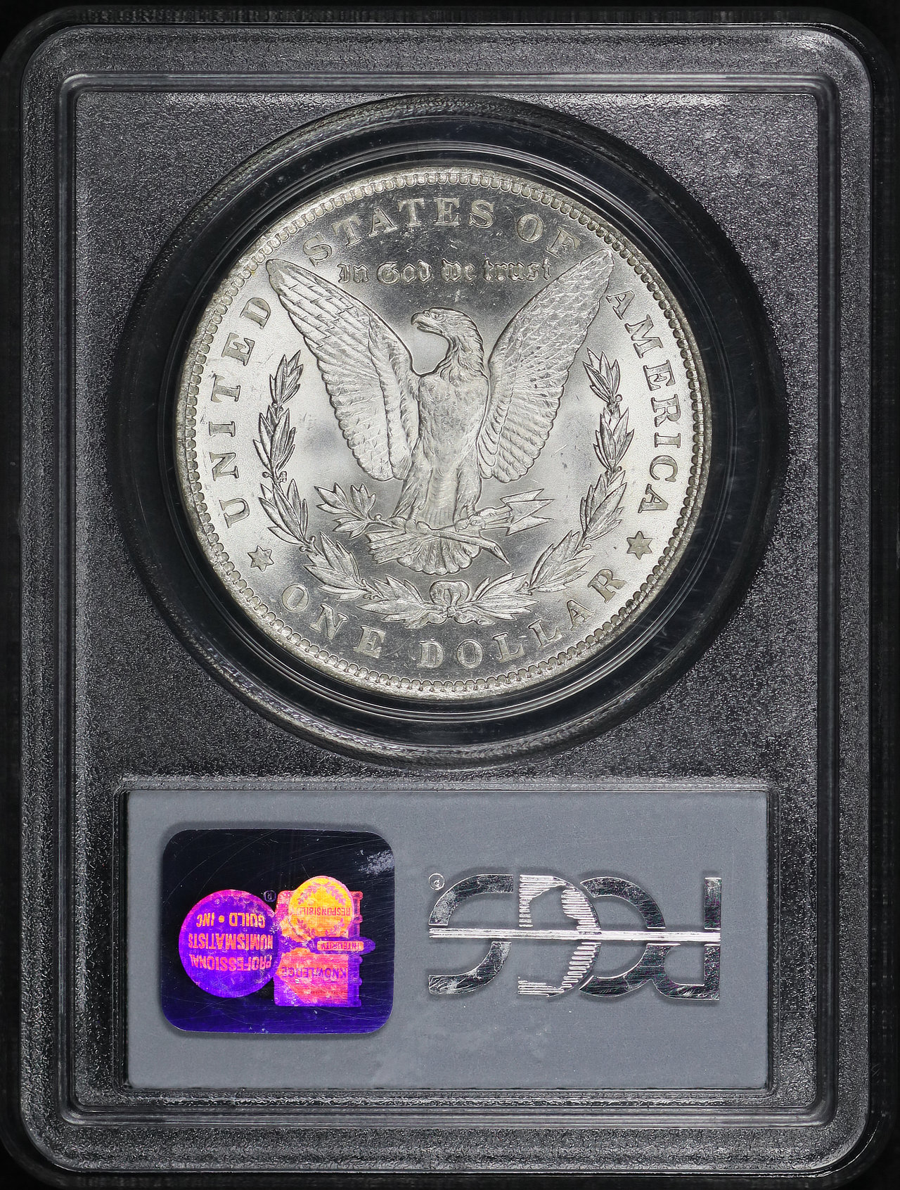 Reverse of this 1890 Morgan Dollar PCGS MS-63