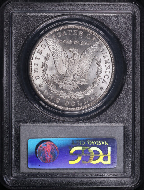 Reverse of this 1890-CC Morgan Dollar PCGS MS-62 Carson City Collection