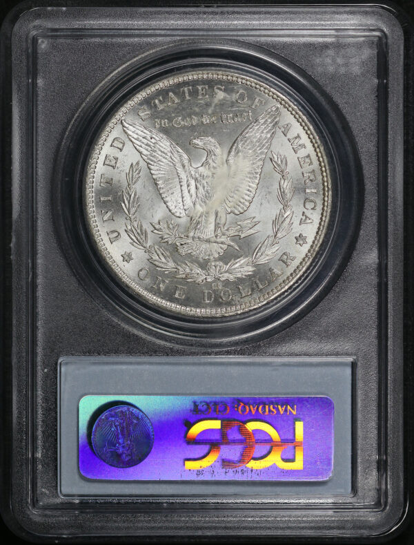Reverse of this 1890-CC Morgan Dollar PCGS MS-62