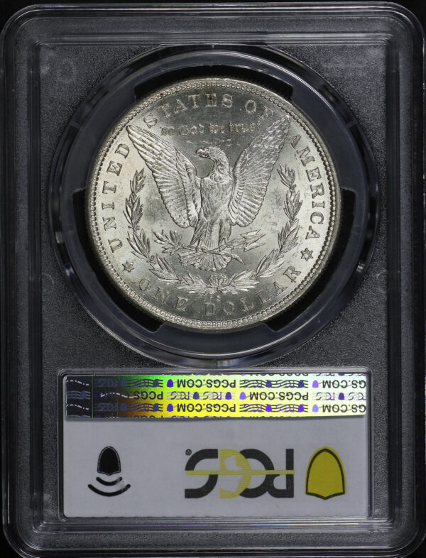 Reverse of this 1890-S Morgan Dollar PCGS MS-61
