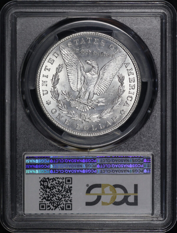 Reverse of this 1890-S Morgan Dollar PCGS MS-63
