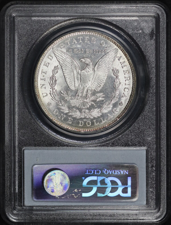 Reverse of this 1891 Morgan Dollar PCGS MS-62
