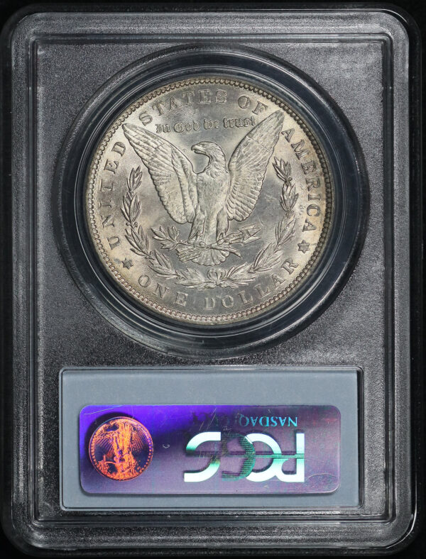 Reverse of this 1891 Morgan Dollar PCGS MS-63