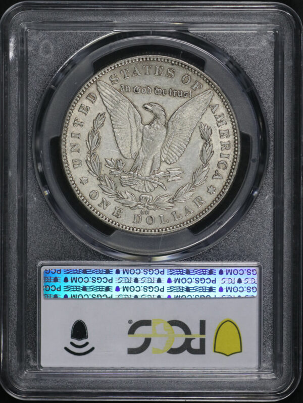 Reverse of this 1891-CC Morgan Dollar PCGS XF-45