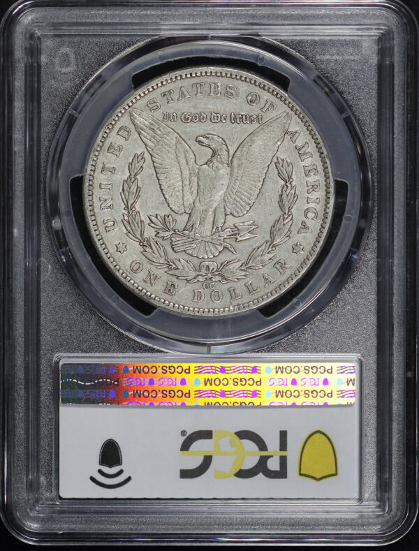 Reverse of this 1891-CC Morgan Dollar PCGS XF-45