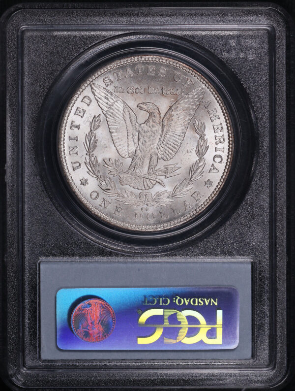 Reverse of this 1891-CC Morgan Dollar PCGS MS-62