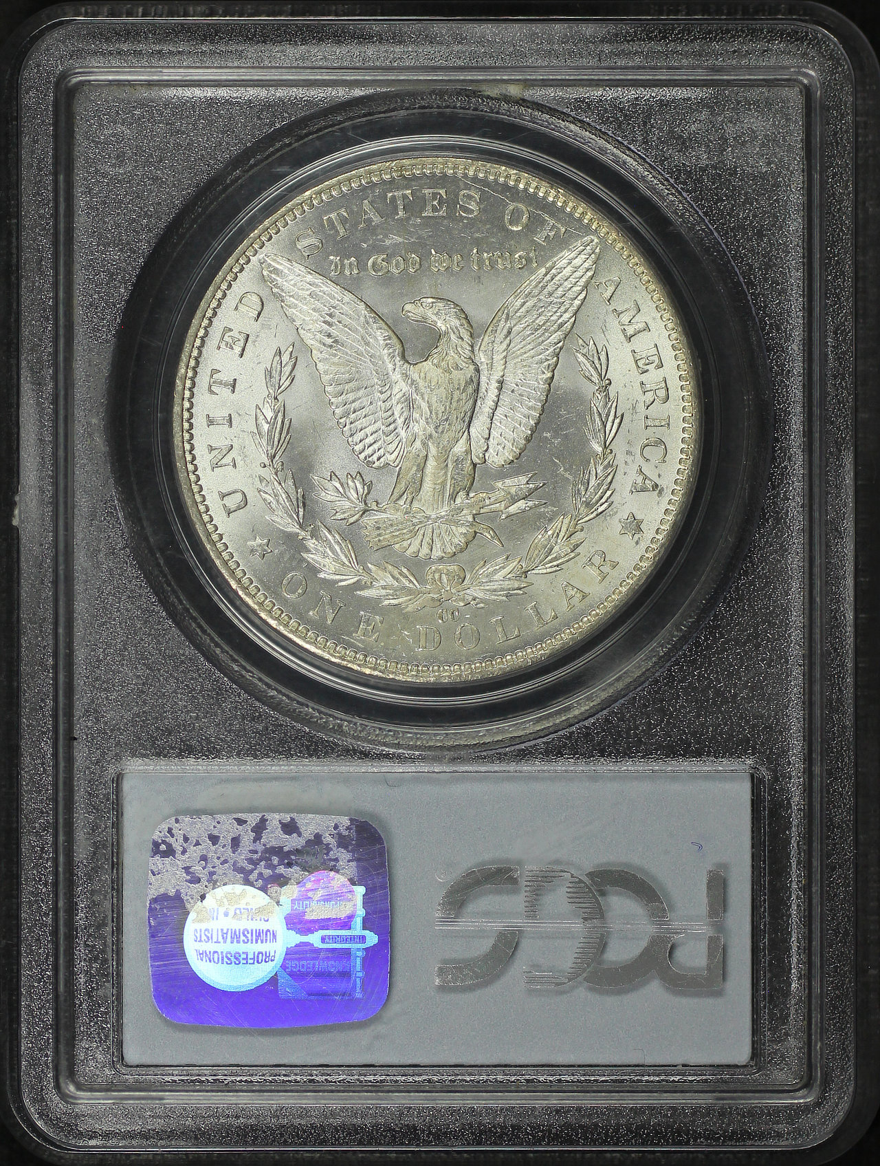 Reverse of this 1891-CC Morgan Dollar PCGS MS-63