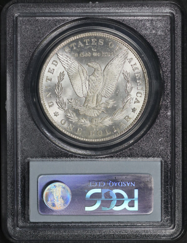 Reverse of this 1891-CC Morgan Dollar PCGS MS-64
