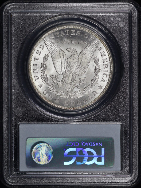 Reverse of this 1891-CC Morgan Dollar PCGS MS-64