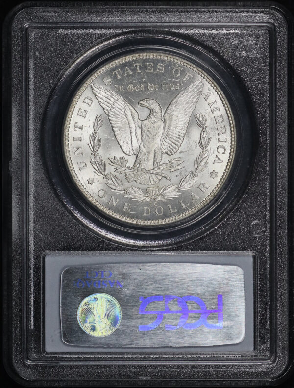 Reverse of this 1891-CC Morgan Dollar PCGS MS-64