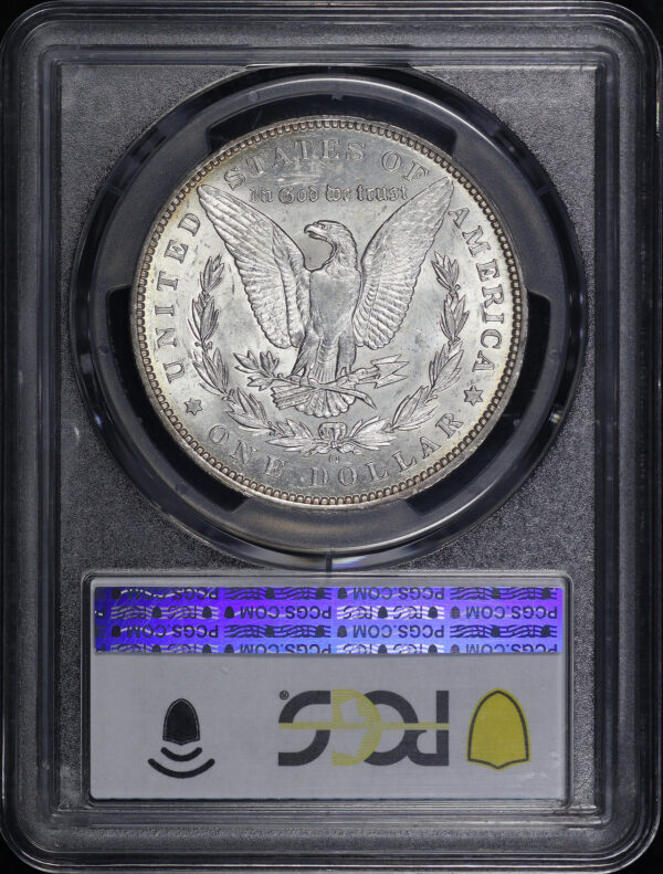 Reverse of this 1891-O Morgan Dollar PCGS AU-58