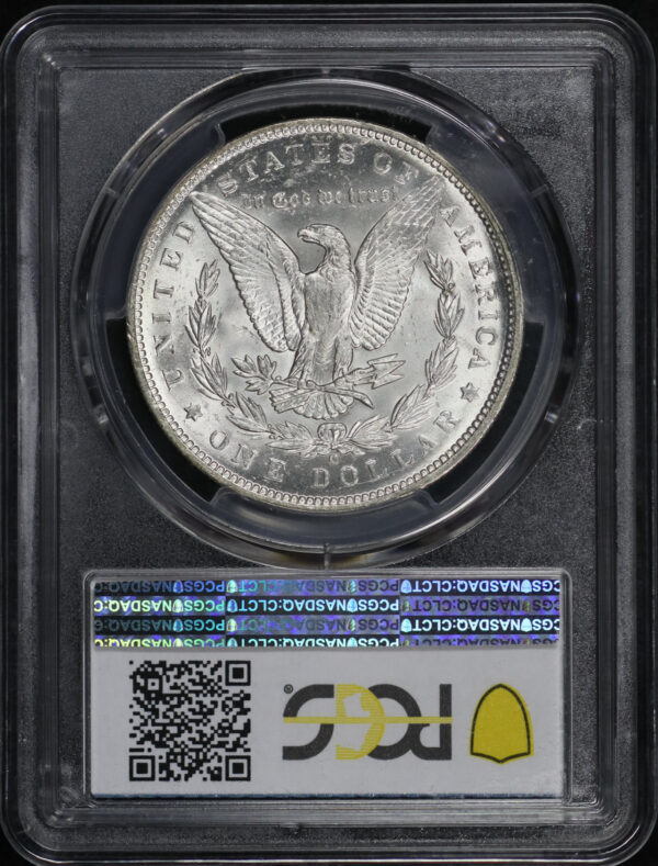 Reverse of this 1891-O Morgan Dollar PCGS MS-62