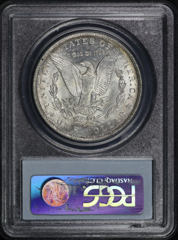Reverse of this 1891-O Morgan Dollar PCGS MS-63