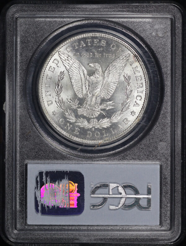 Reverse of this 1891-S Morgan Dollar PCGS MS-63