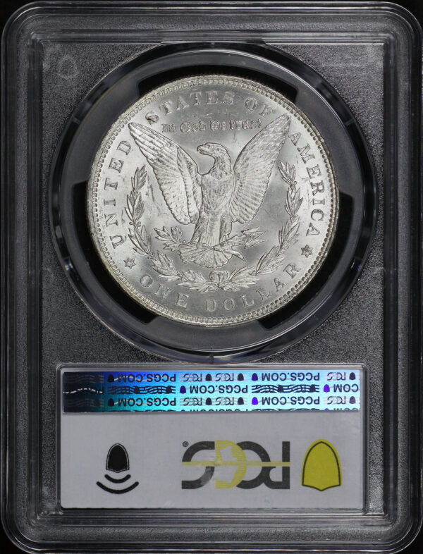 Reverse of this 1892 Morgan Dollar PCGS MS-63