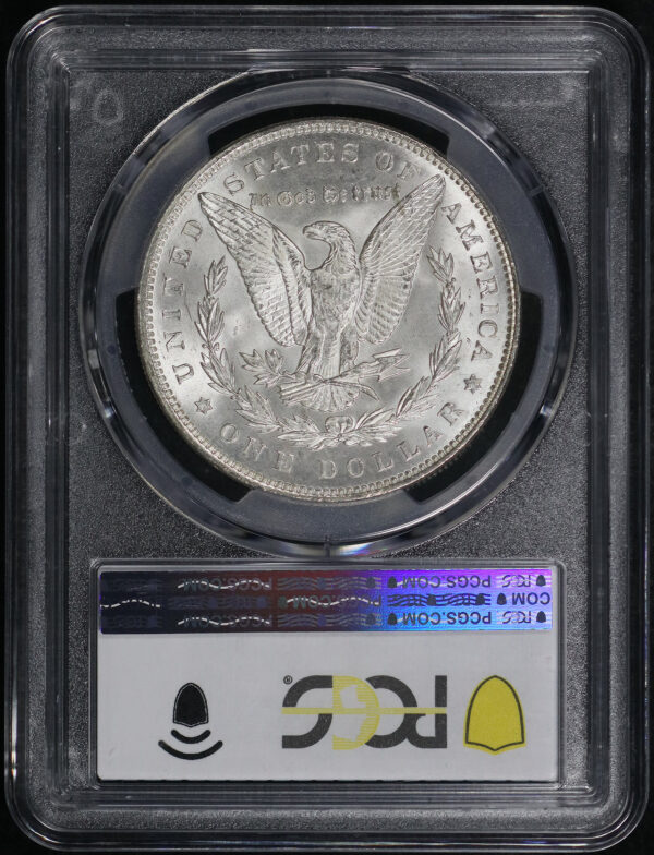 Reverse of this 1892 Morgan Dollar PCGS MS-63