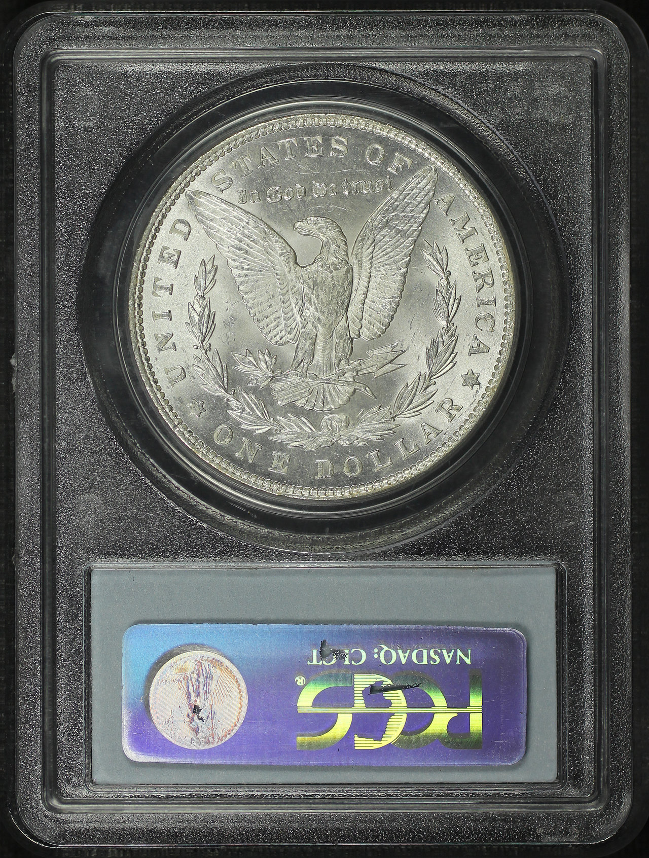 Reverse of this 1892 Morgan Dollar PCGS MS-64