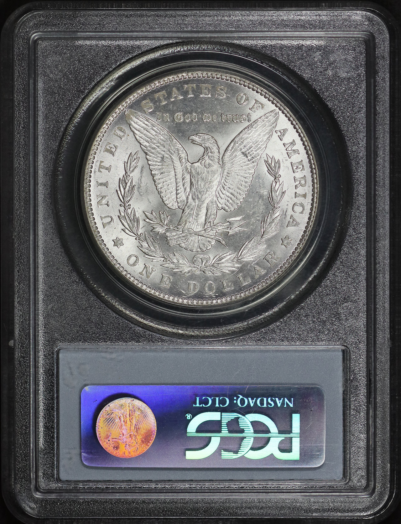 Reverse of this 1892 Morgan Dollar PCGS MS-64
