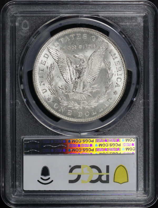 Reverse of this 1892 Morgan Dollar PCGS MS-64
