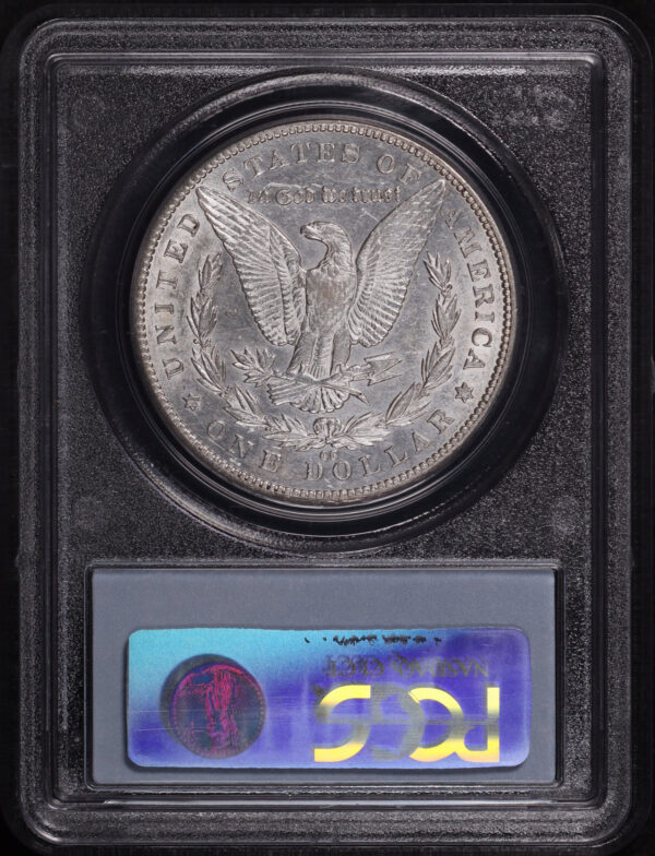 Reverse of this 1892-CC Morgan Dollar PCGS AU-53