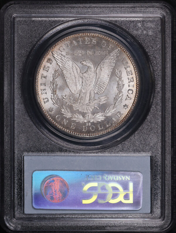 Reverse of this 1892-CC Morgan Dollar PCGS MS-63