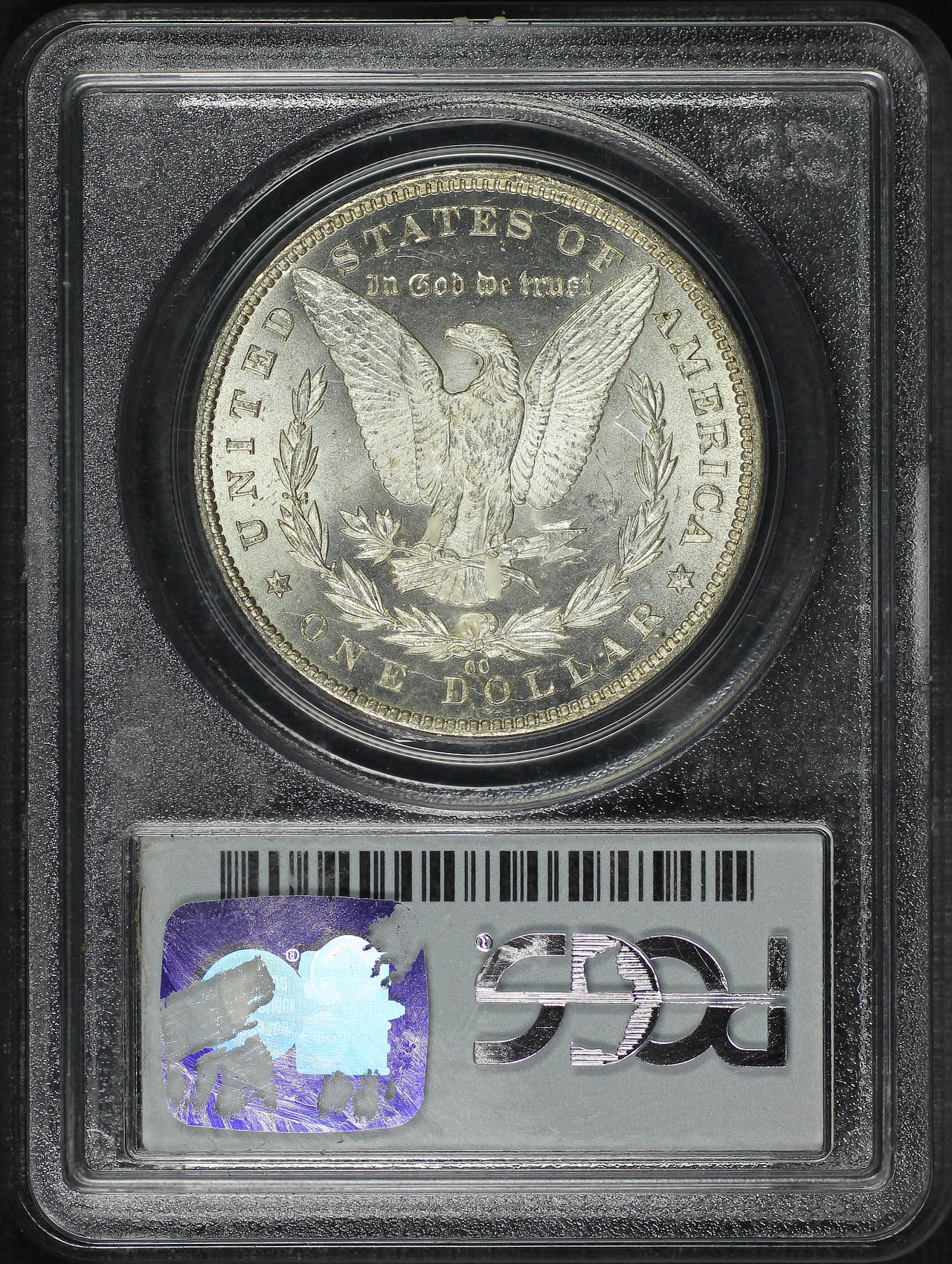 Reverse of this 1892-CC Morgan Dollar PCGS MS-64