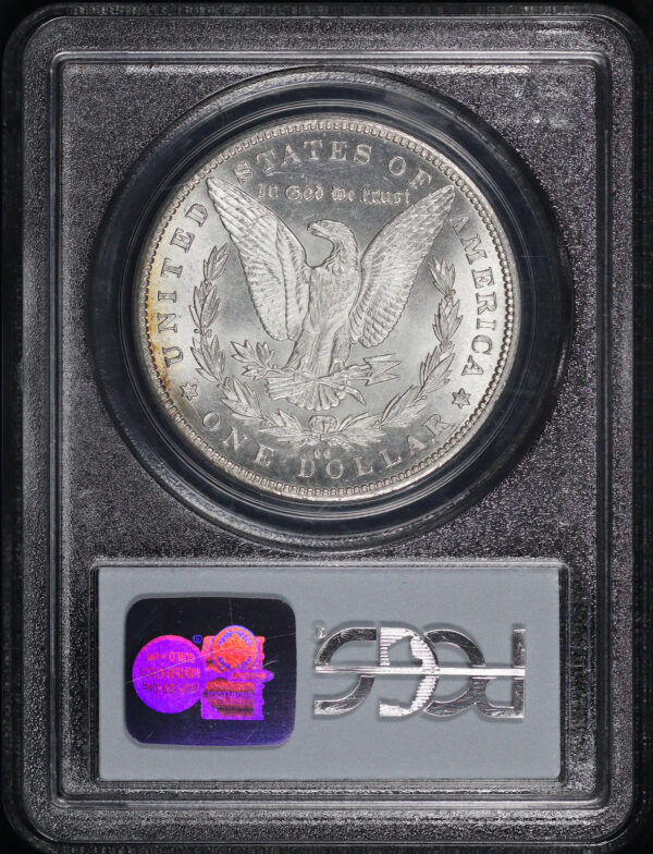 Reverse of this 1892-CC Morgan Dollar PCGS MS-64 CAC