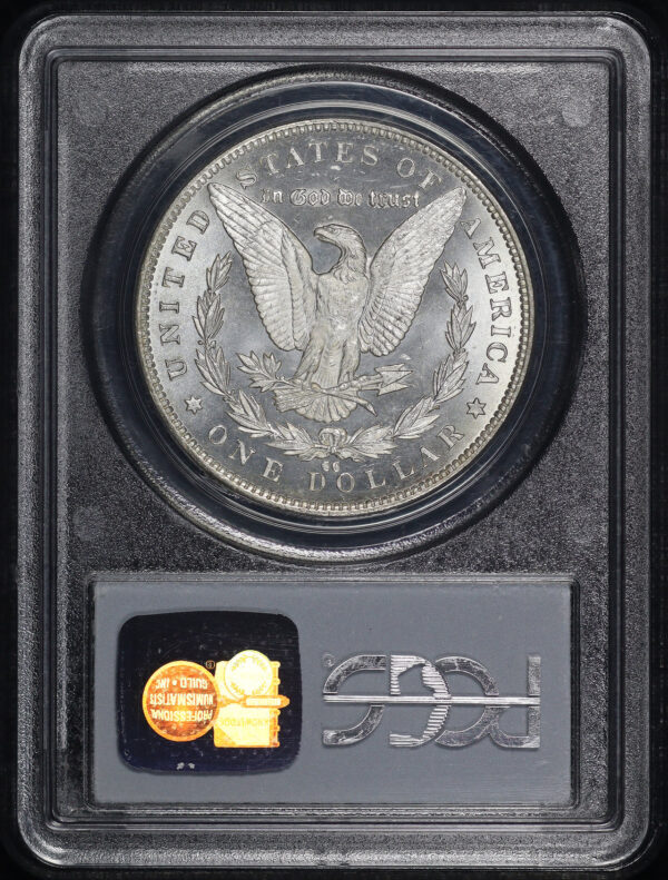 Reverse of this 1892-CC Morgan Dollar PCGS MS-64 PL CAC