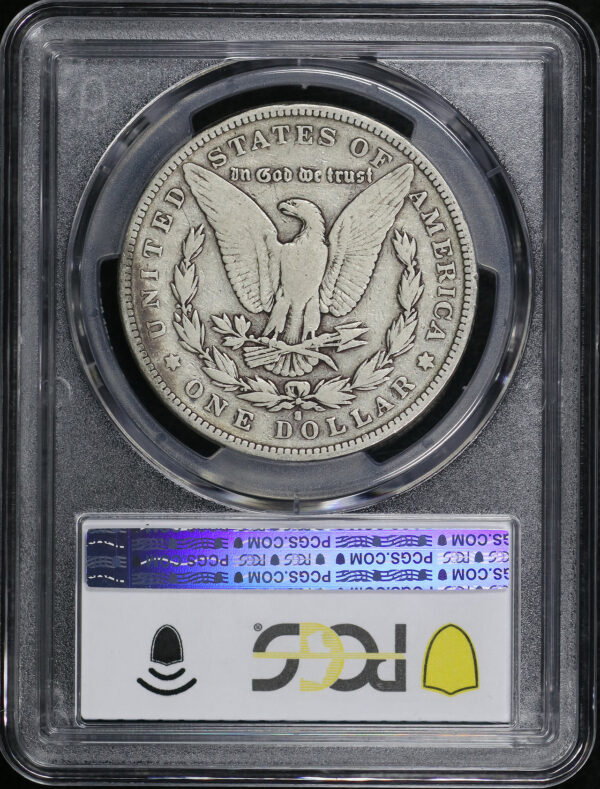 Reverse of this 1892-S Morgan Dollar PCGS F-12