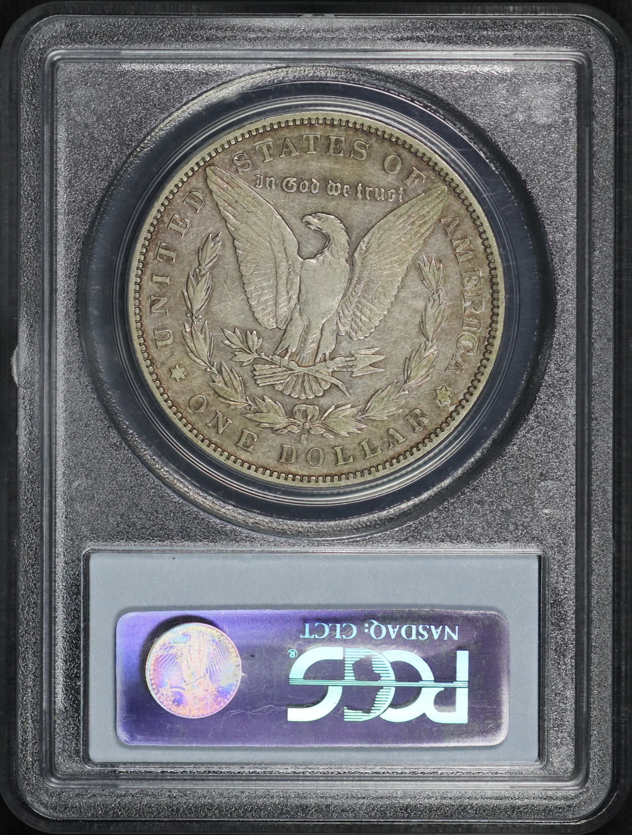 Reverse of this 1892-S Morgan Dollar PCGS XF-40